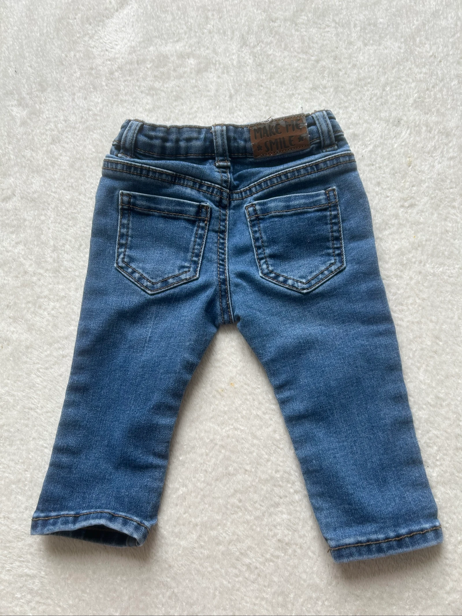 Calça jeans para bebê • Tamanho 6 meses – photo 4